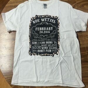 White Koe Wetzel Graphic T-Shirt